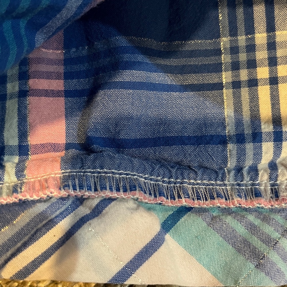 Secret Treasures Cobalt Crush Plaid Pajama Pants - Picture 5 of 10